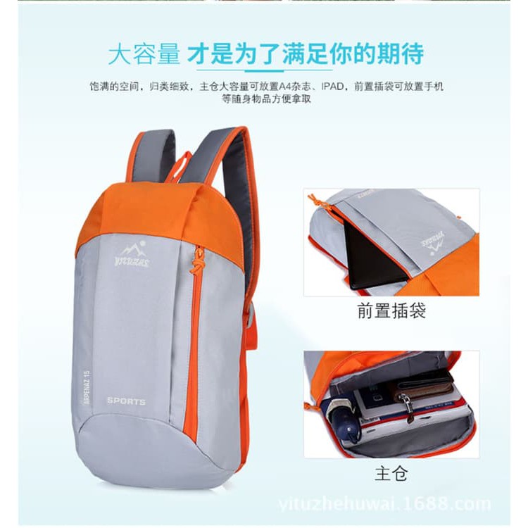 Mega_1688 Tas Ransel Olahraga Unisex MG344A