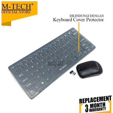 ITSTORE Keyboard Wireless Mini Slim M TECH STK 03/Keyboard Wireless Combo Mini STK-03 STK03