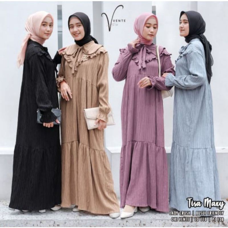 SHAKILA GAMIS//fashion Muslim Wanita Dewasa Masa Kini