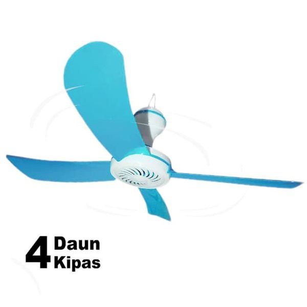 Arashi Helifan AR 28 Kipas Angin Gantung 15 Watt 4 Baling-Baling Kipas Small