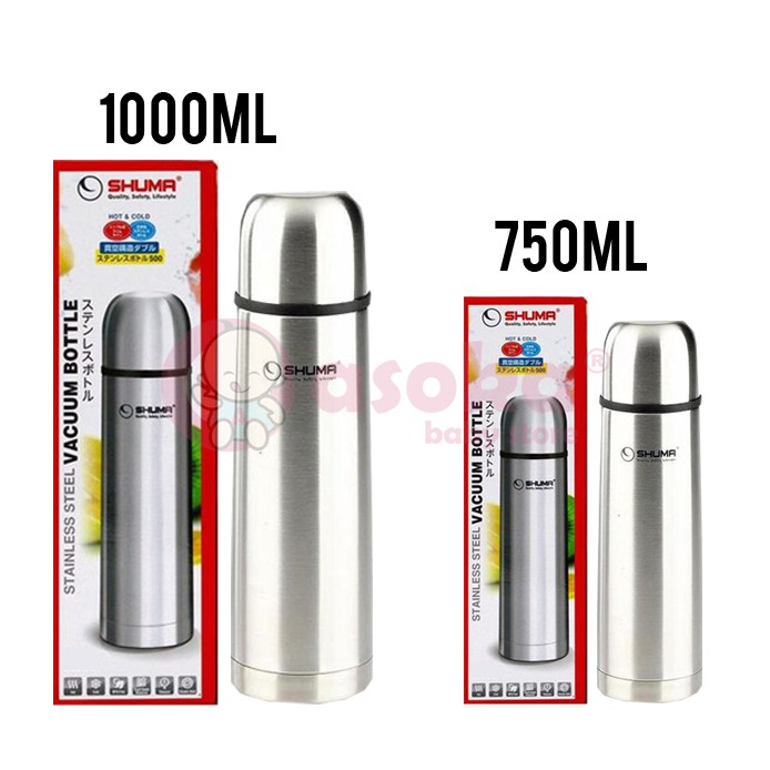 Termos Shuma Vacuum Flask 1000ml dan 750ml ASOKA