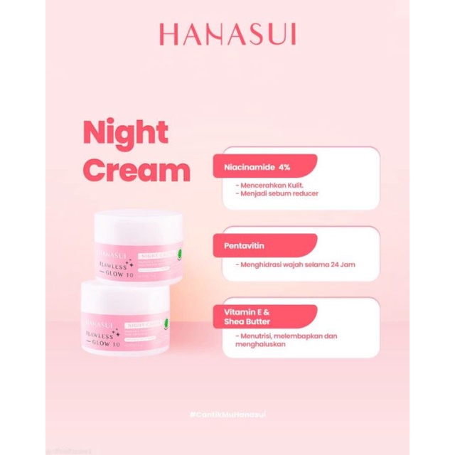 HANASUI SKINCARE FLAWLESS GLOW 10