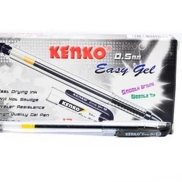 

➾ Pen Kenko Easy Gel [Per Lusin] - Biru ❈