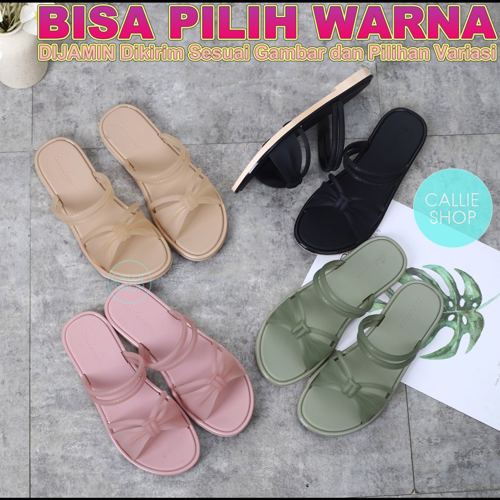 Sandal Wanita Jelly Selop Pita Balance 1205-8 TL2PTTRANS