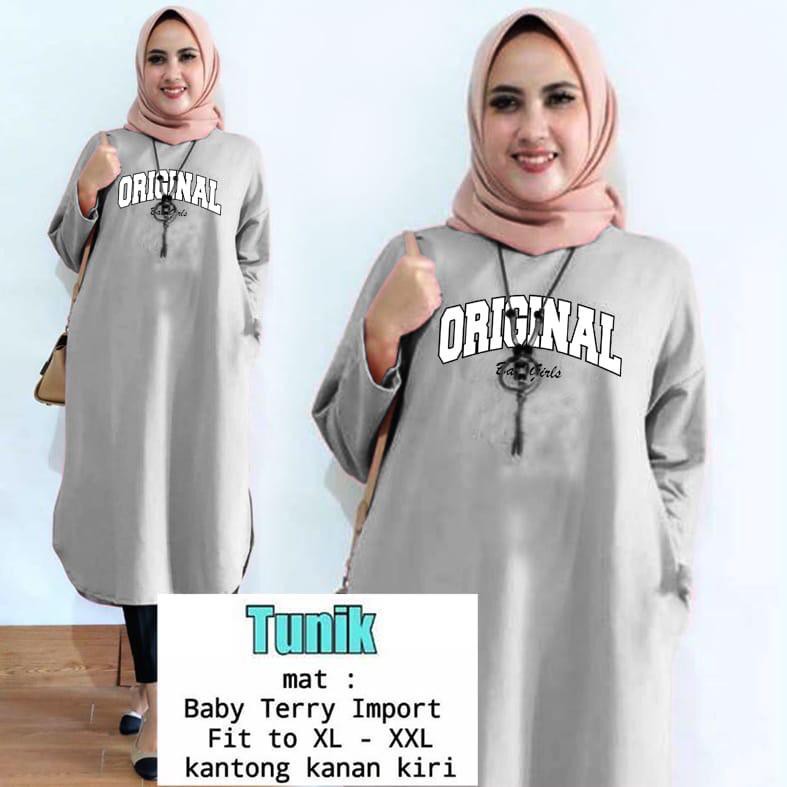 TUNIK ORIGINAL / TUNIK MAMACHI / TUNIK POLOS/ TUNIK CEWEK / TUNIK PANJANG / TUNIK MOTE /TUNIK MUSLIM