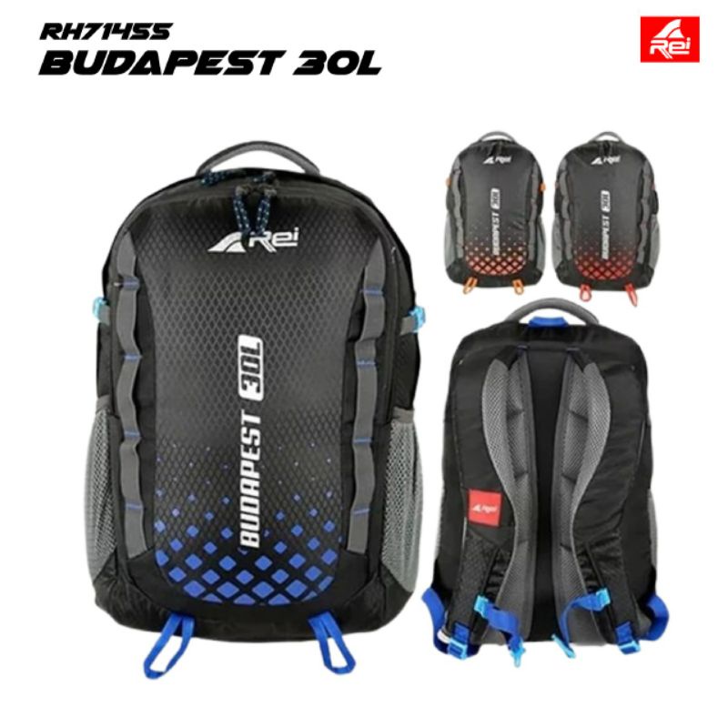 Ransel Arei Budapest 30L || Tas/Ransel/Carrier/Daypack. Tas Pria/Wanita Tas sekolah/Tas Pelajar/Tas 