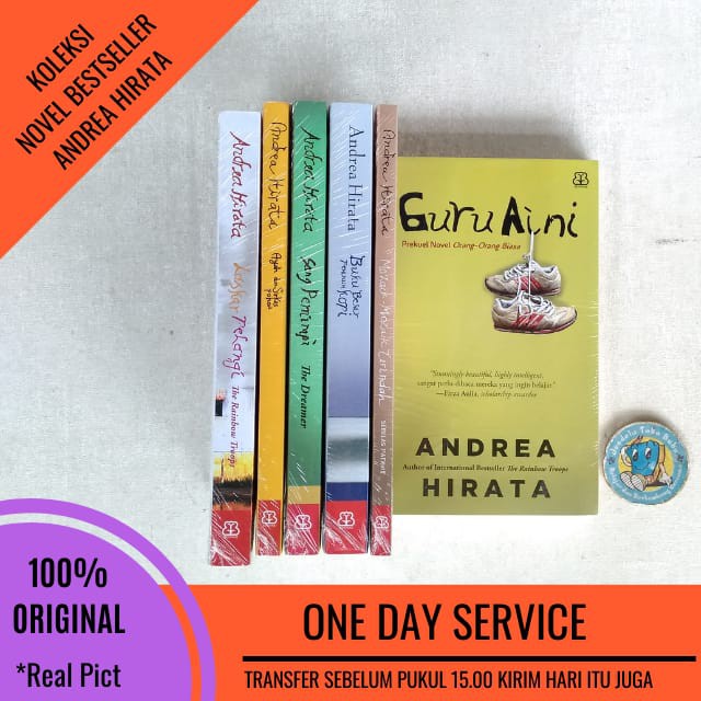 KOLEKSI NOVEL BEST SELLER ANDREA HIRATA (BENTANG PUSTAKA
