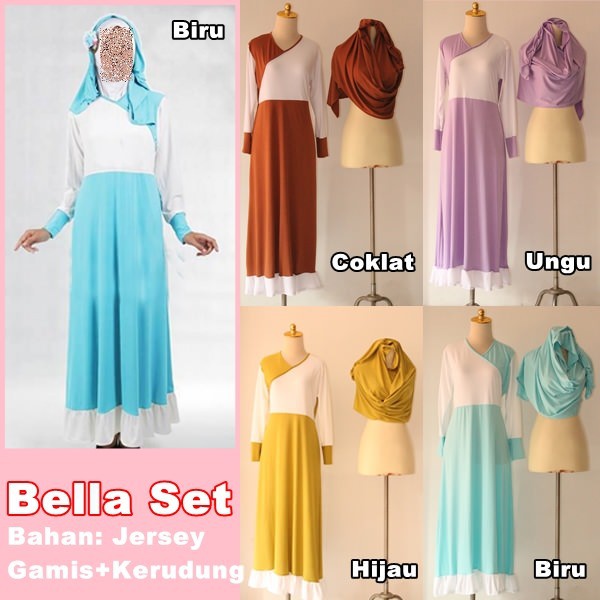 BAJU WANITA MURAH BELLA SET BAJU WANITA GROSIR TANAH ABANG