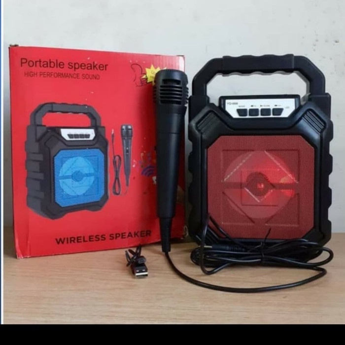 Speaker 668 Speaker bluetooth YD-668 plus Mic