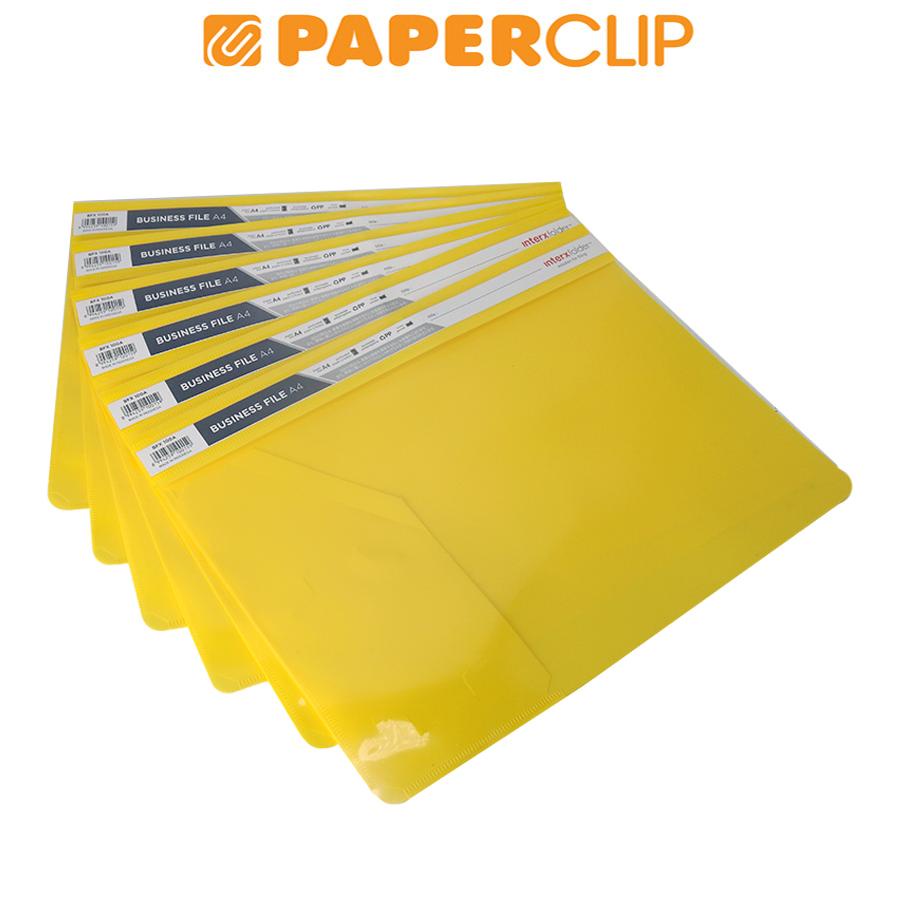 

MAP / BUSINESS FILE INTERX BFX100A ISI 6 A4 YELLOW