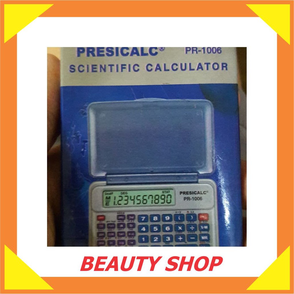 

A470 Kalkulator Scientific Presicalc PR-1006 Pelajar Sin Cos Tan Sincostan 1M