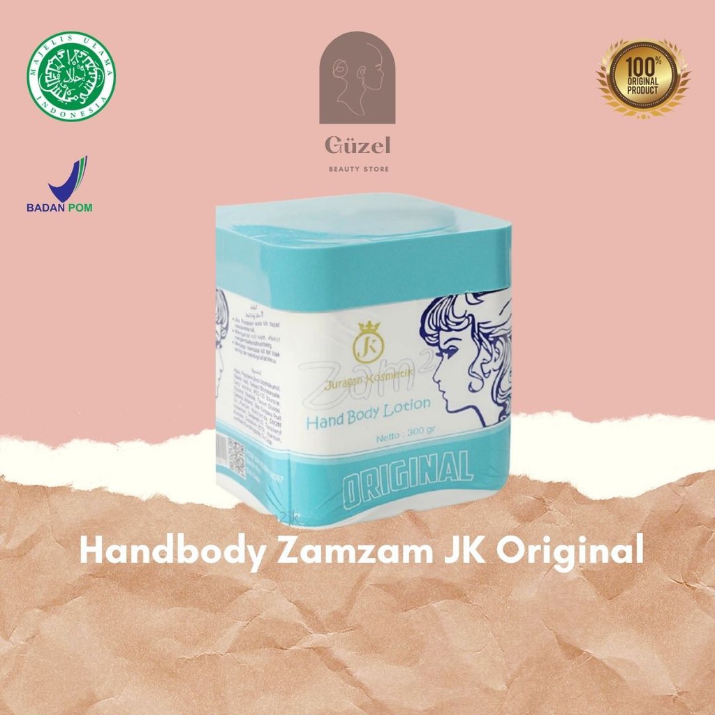 HB Handbody Zamzam JK Original Handbody Bpom / Lotion Zam2jk