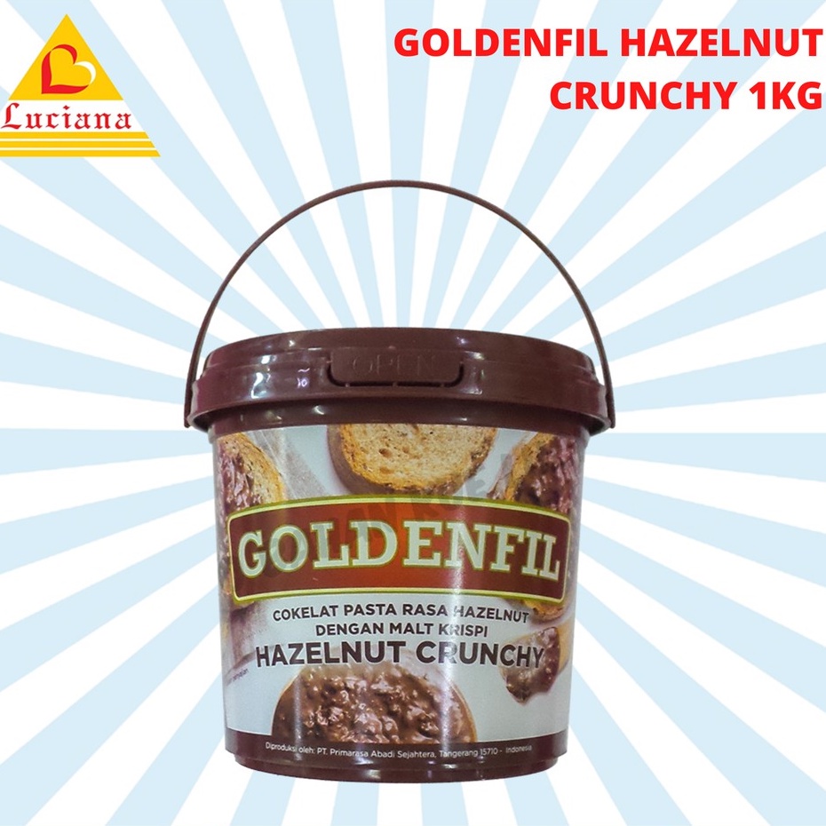 Goldenfil Crunchy Spread kemasan 1Kg