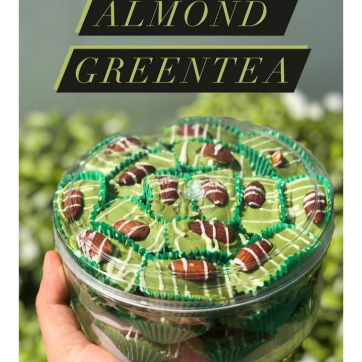 

Kue kering lebaran/Almond greentea