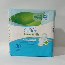 Softex Daun sirih Wing JUMBO 23cm isi 30 pads pembalut (no.155)