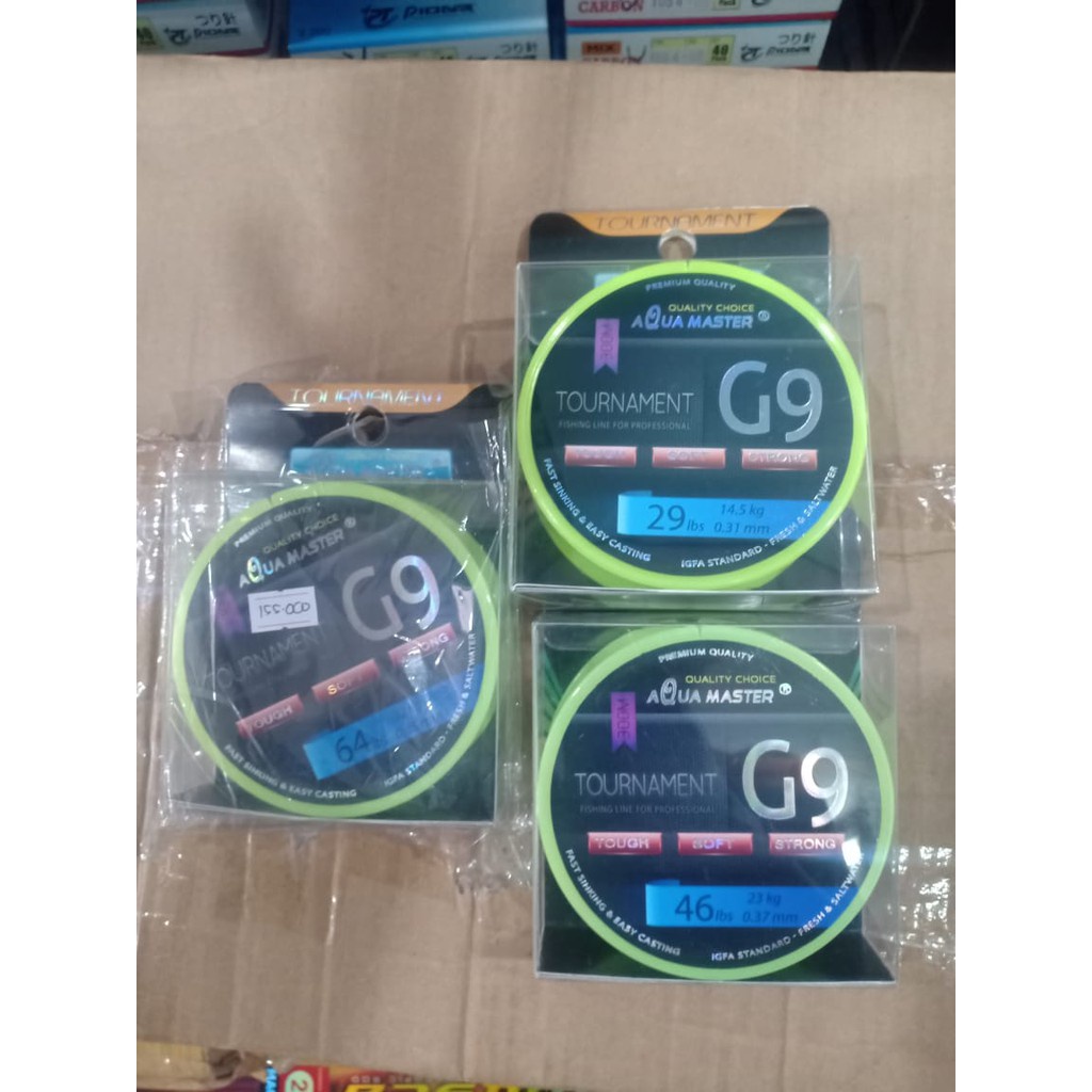 Senar Pancing Aqua Master Tournament G9 IGFA 300M