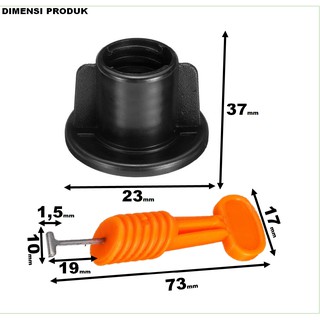 Leveling Spacer Tile Ceramic Perata Level Pengatur Jarak Leveling Spacer Tile Ceramic Perata Level Pengatur Jarak