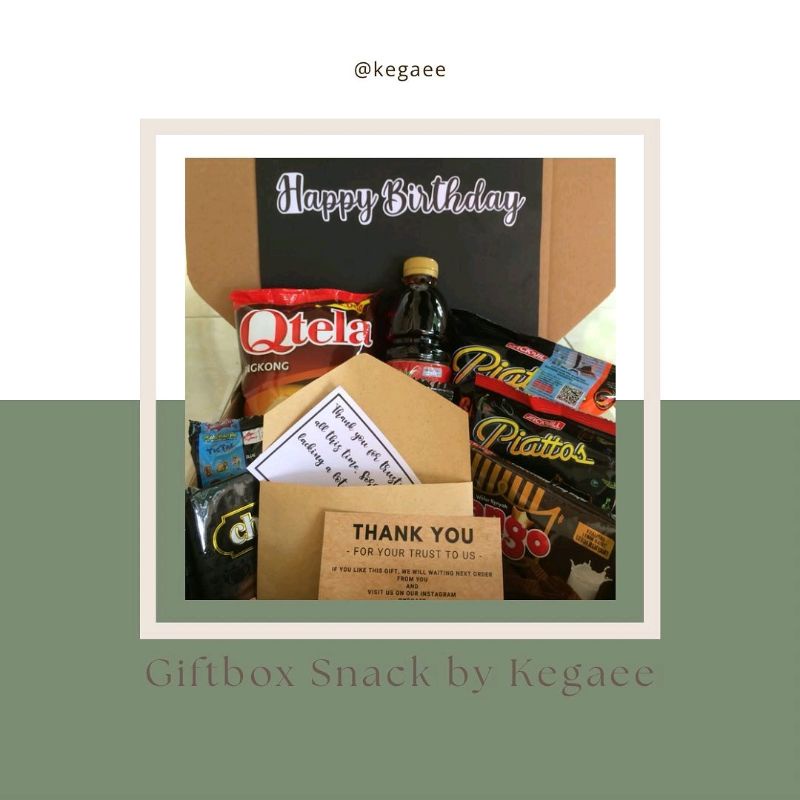 

GIFTBOX SNACK WARNA HITAM | CUSTOM GIFTBOX SNACK