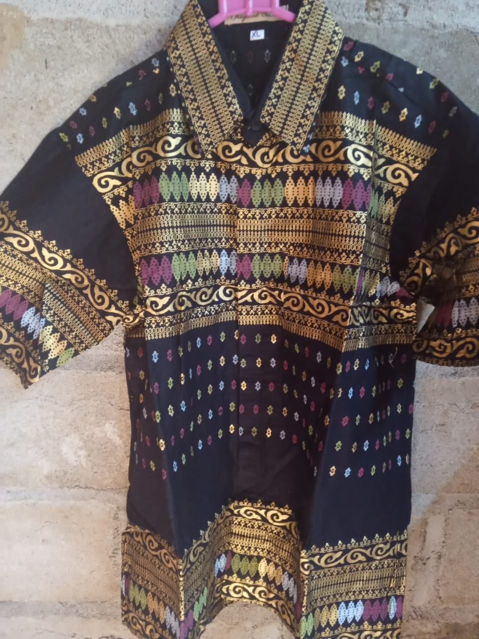 Maura Couple - Sania Ruffle Batik Couple Ori Ndoro Jowi Dnt Garansi