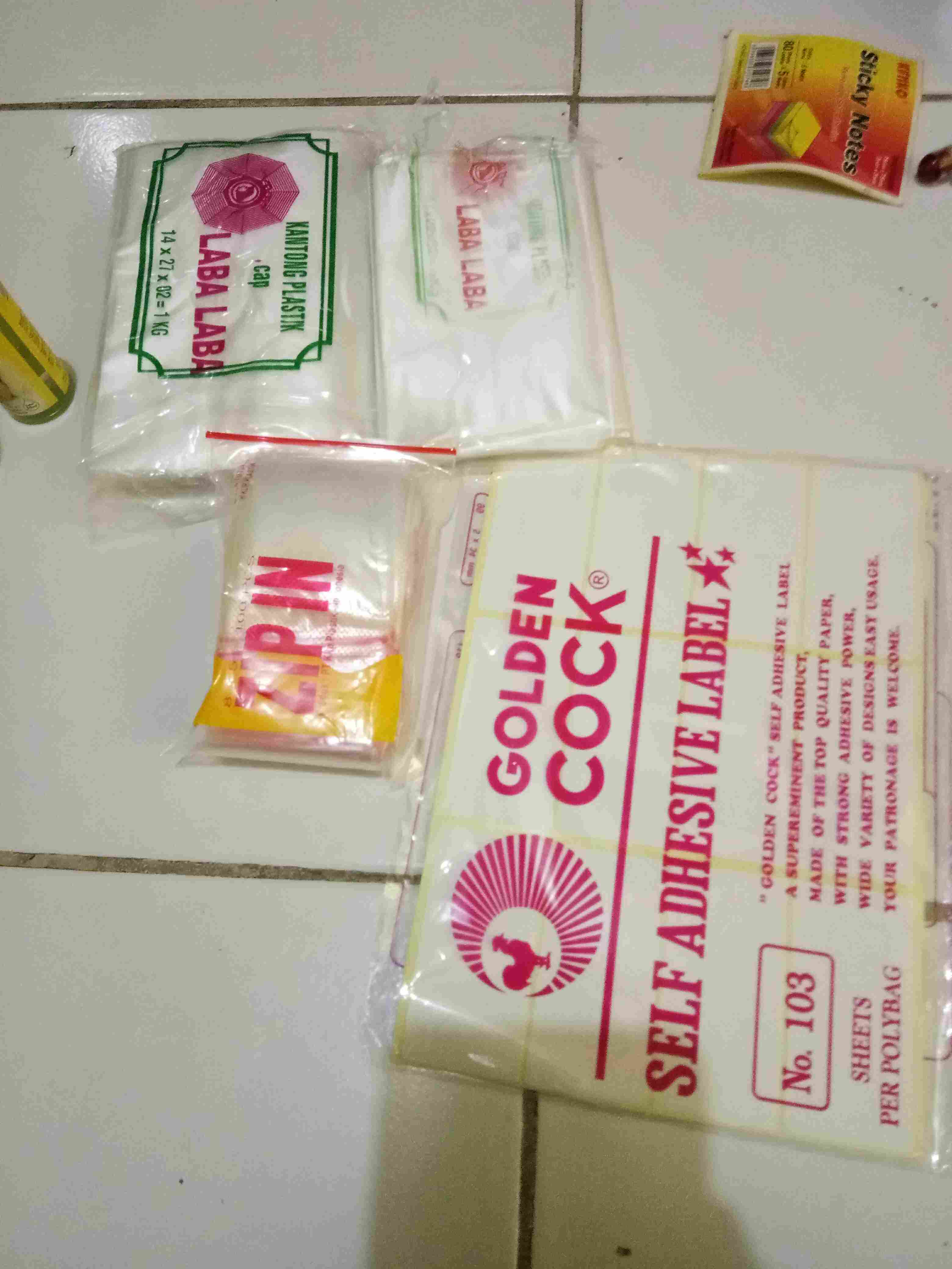 Klip Plastik 5x8 8x5 Cm