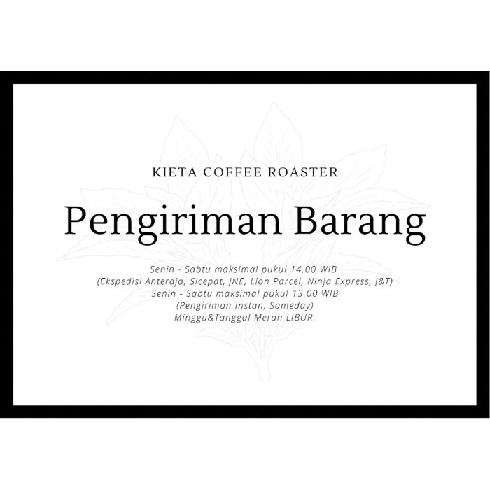 

Biji Kopi Fine Robusta Dampit Malang 1Kg By Kieta Coffee