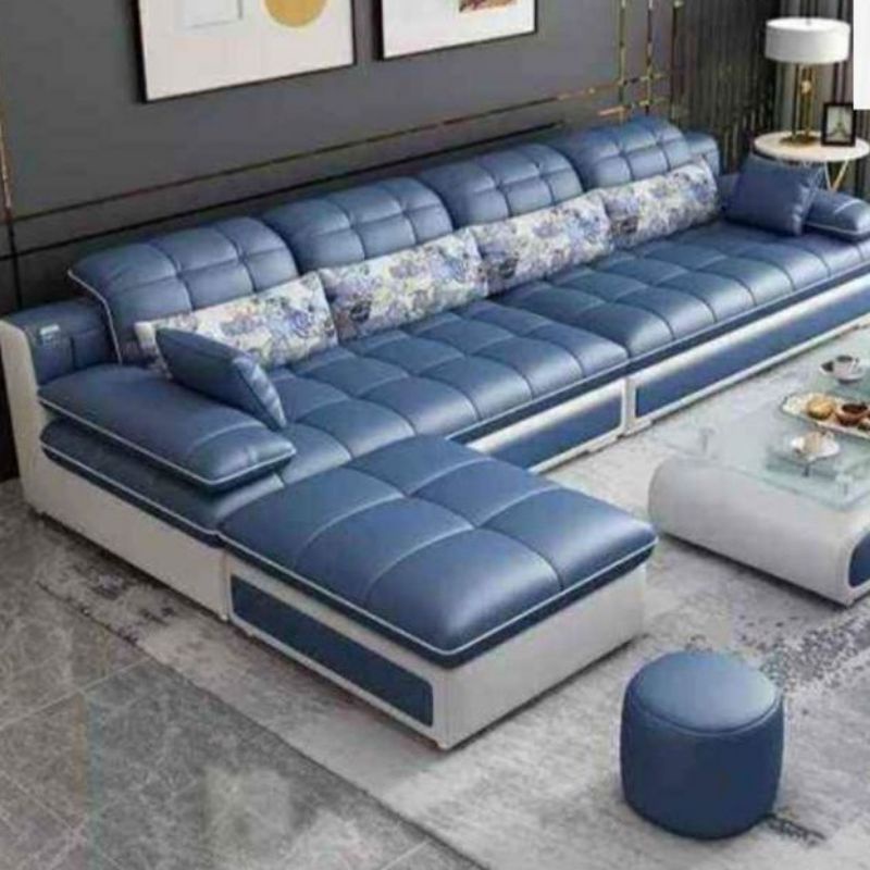 Sofa Kulit Sintetis Sofa Kayu Jati Sofa Tamu Berkualitas