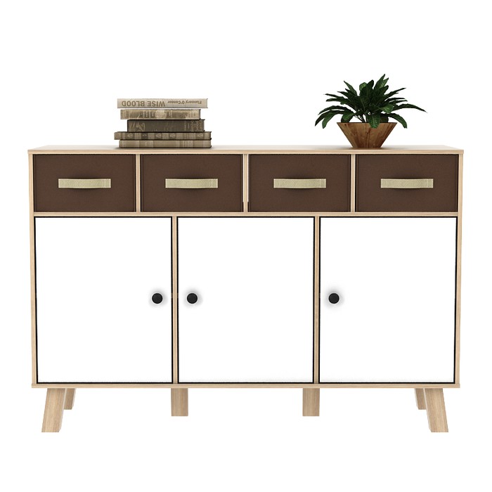  Rak  TV  sideboard serbaguna arnor  sb 120 BANDUNG Shopee 