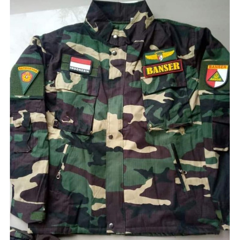 jaket jangkis nato perekat