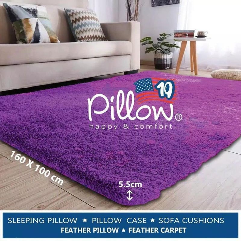 karpet pillow kasur bulu pillow