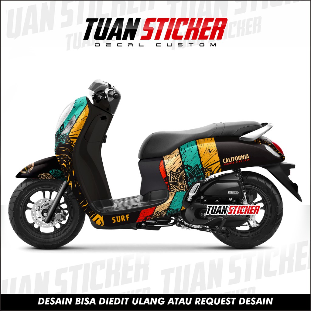 Sticker Striping Decal Scoopy 2021, sticker scoopy 2021, striping scoopy 2021 stiker scoopy 2021 clf