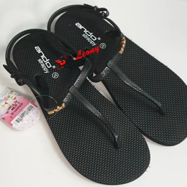  Sandal  gunung  merk  Ando STRAPPY Shopee Indonesia