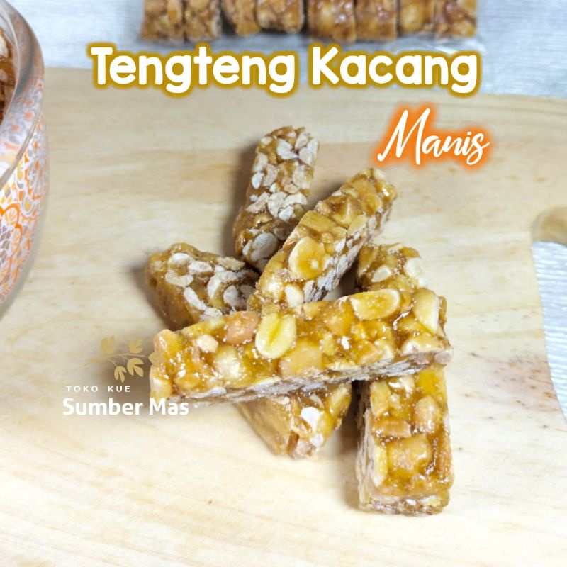 KUE TENG TENG KACANG MANIS TERLARIS TERMURAH (250 GRAM)