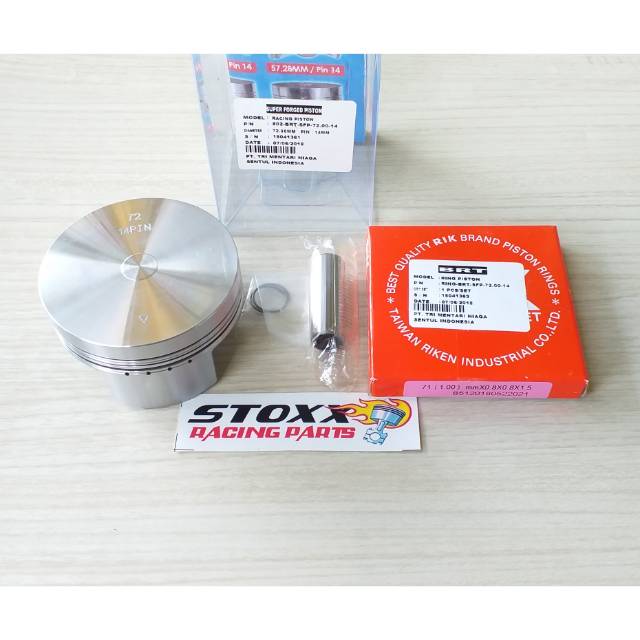 FORGED PISTON 72 PEN 14 BRT seher pin