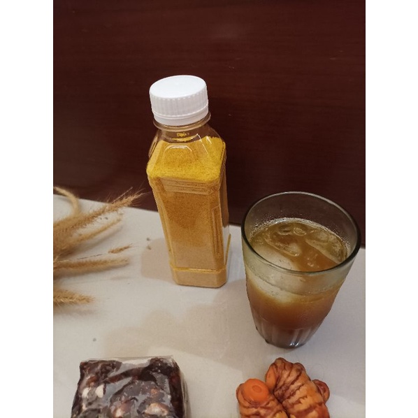 

minuman serbuk instan rempah rimpang