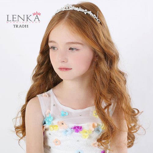 [SIAP KIRIM Tiara Rambut Pesta Mini Anak l Lenka - TRA011