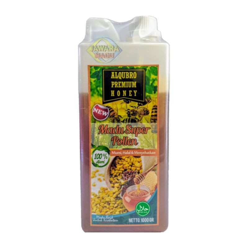 

Madu Al Qubro Premium Pollen 1000 Gr