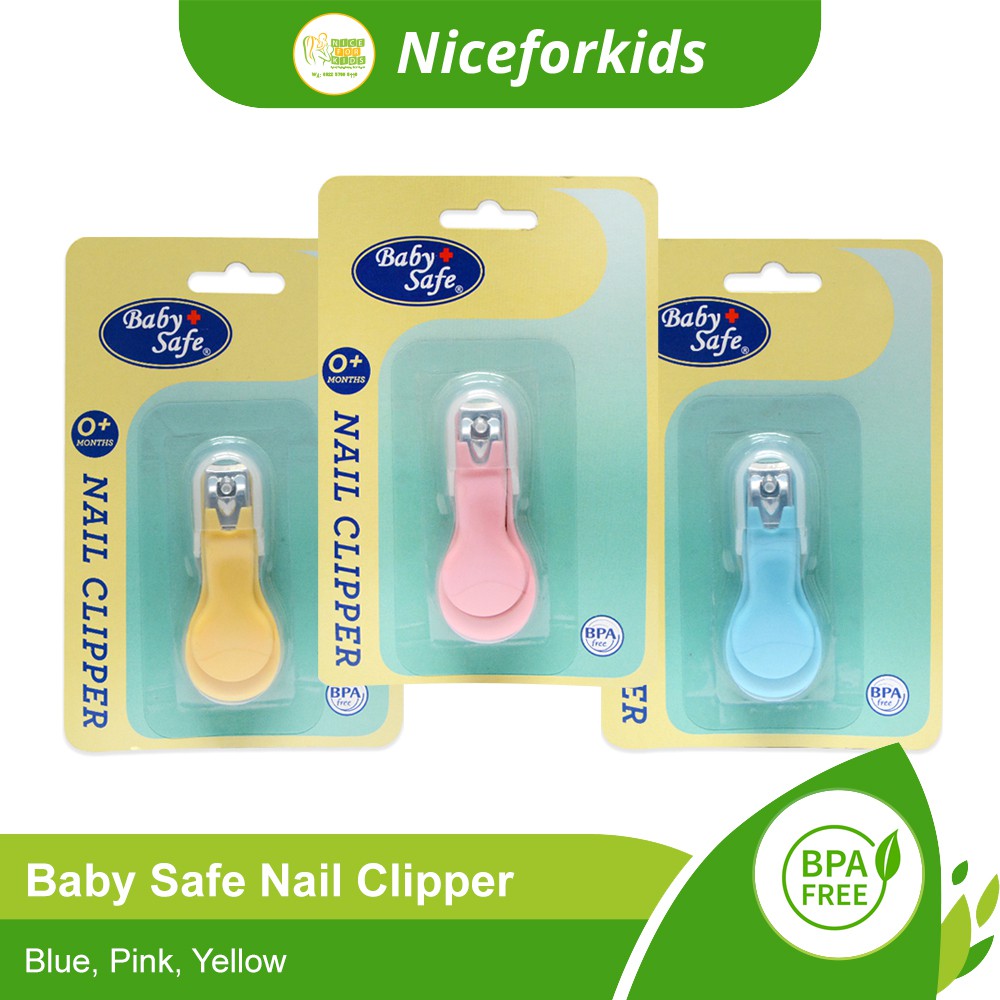 BABY SAFE Nail Cliper B3111 Gunting Kuku Bayi Baby Safe