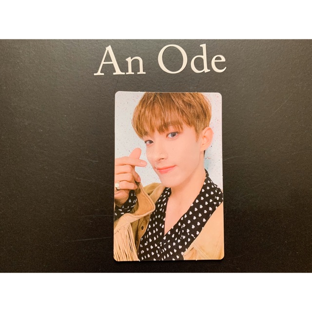 SEVENTEEN DK DOKYEOM OFFICIAL PC / OFFICIAL PHOTOCARD AN ODE REAL VERSION