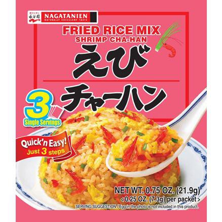 

Hanya Disini] Nagatanien Ebi / Shrimp Cha-Han No Moto / Bumbu Nasi Goreng 21.9 Gr