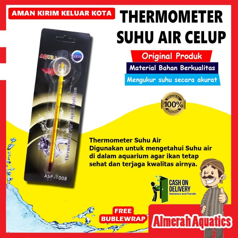 Thermometer Suhu Air Aquarium