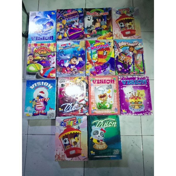 

buku tulis vision 32 lembar isi 10