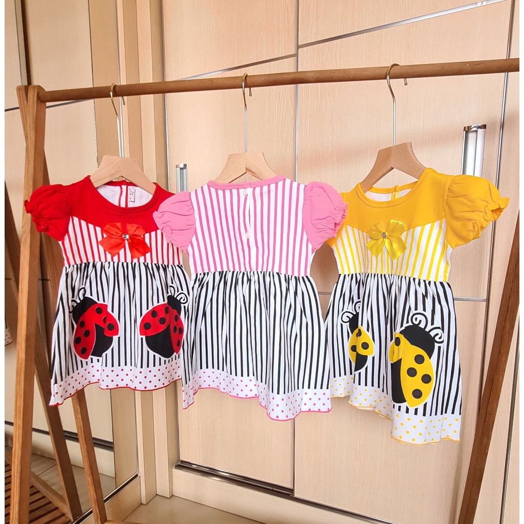 DRESS ANAK PEREMPUAN / GAUN BAYI PEREMPUAN / GAUN ANAK PEREMPUAN/ GAUN BAYI 2-3 TAHUN
