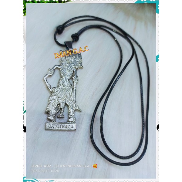 KALUNG+LIONTIN WAYANG BIMA, SEMAR/AKSESORIES KALUNG IMPORT