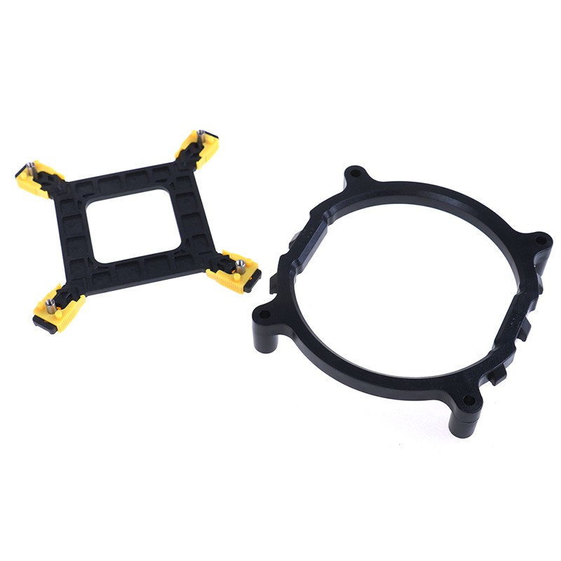 (Ele) 2011 Bracket Holder Kipas Pendingin Cpu Warna Putih