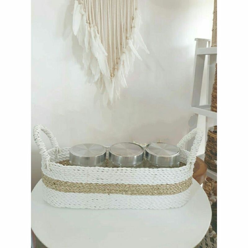 Tempat Toples seagrass Natural 40x15