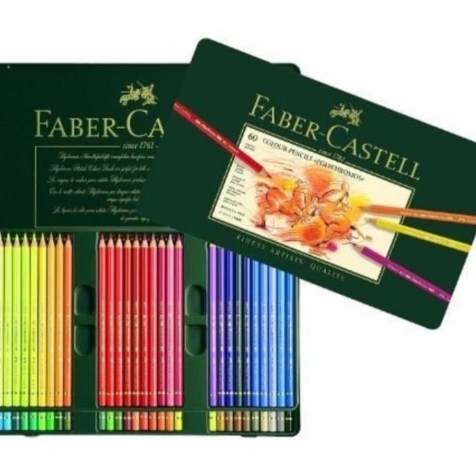 faber castell polychromos tin 60