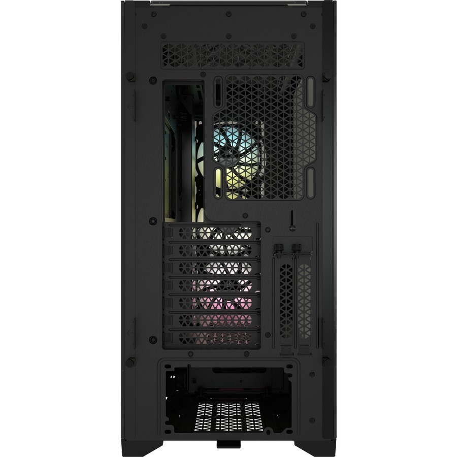 Casing Corsair iCUE 5000X RGB Tempered Glass (Black/White)