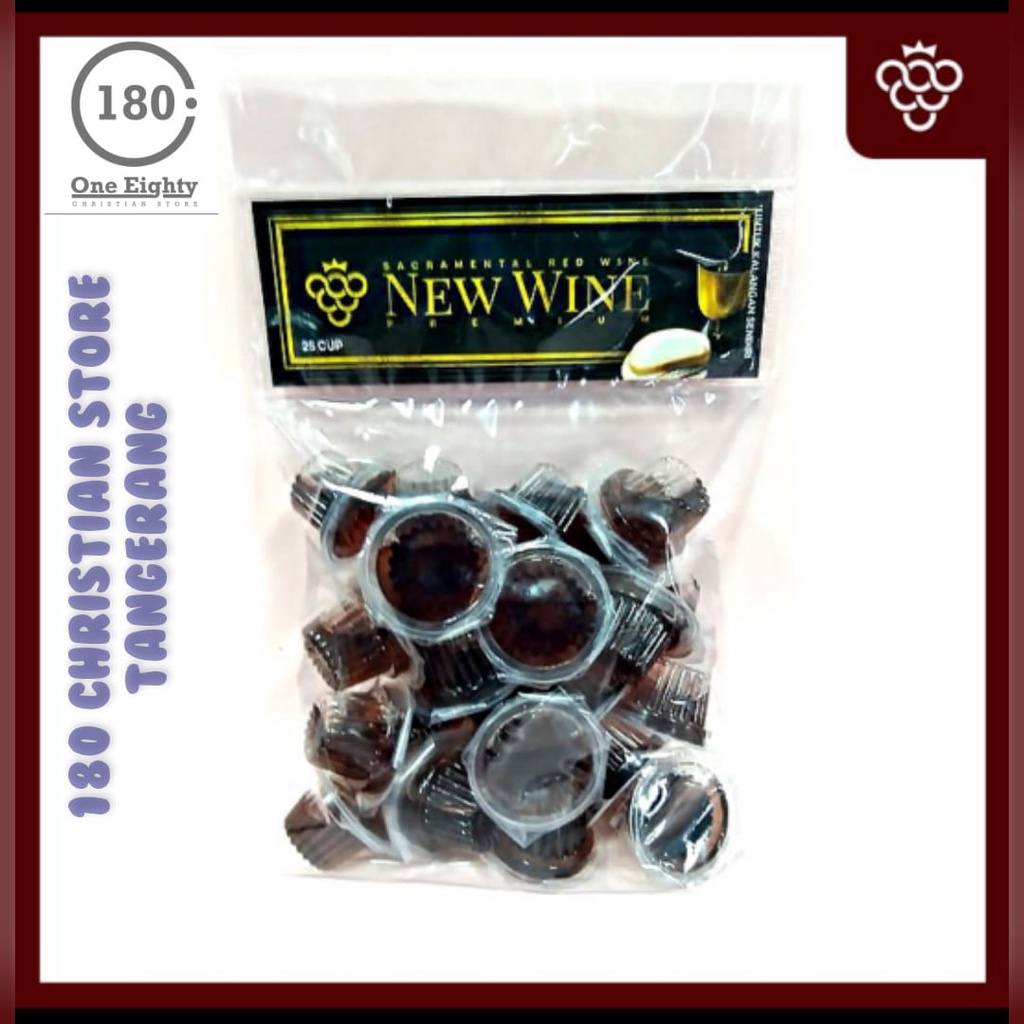 

Anggur Perjamuan Kudus Premium Cup - Isi 25 cup