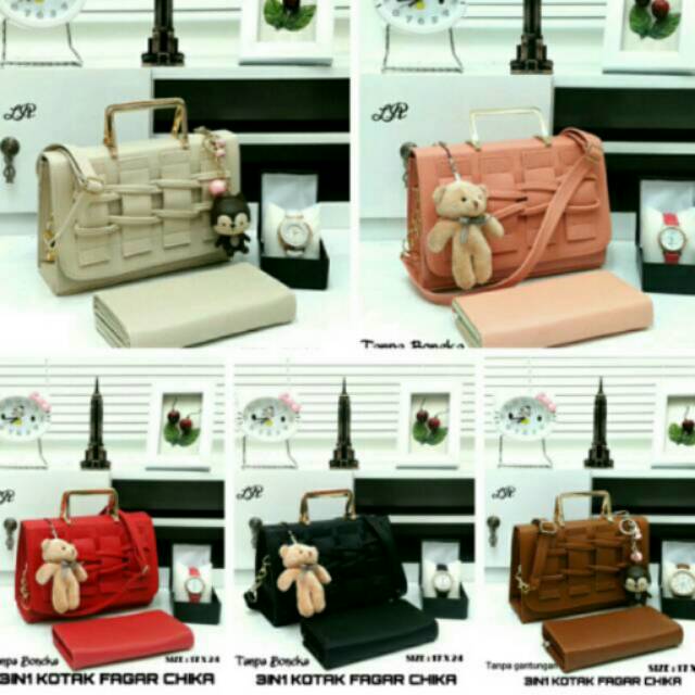 tas wanita/tas pagar kotak