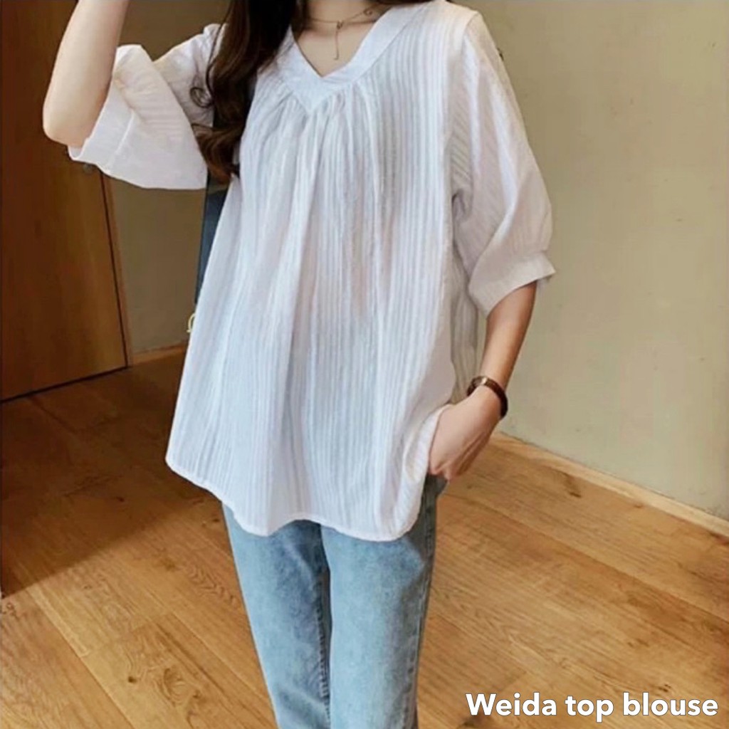 Weida top blouse -Thejanclothes